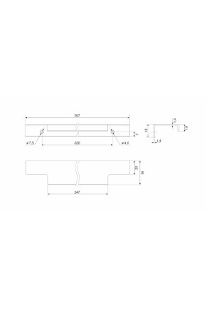 Мебельная ручка RAY RT109CP.1/000/400