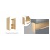 Заглушки GOLA BALANCE RZ051.04SG