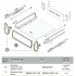 Передняя стенка ящика SWIMBOX SBW01/W/1100