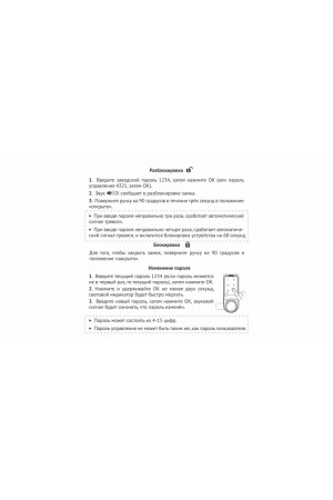 Электронный замок CODEX Z603BL.5