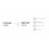 Мебельная петля CASUAL H305B02 без ответной планки