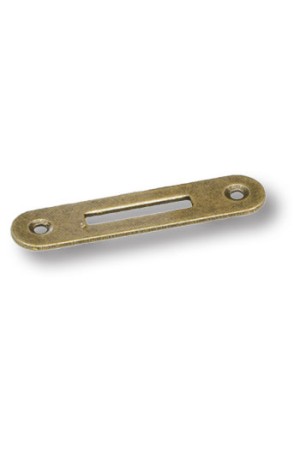 Ответная планка для врезного замка старая бронза 3081-22 Brass