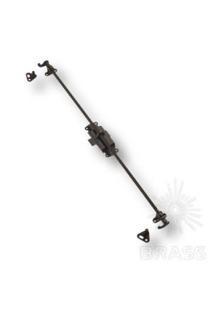 Brass 5100-66 комплект замок со штангой 2 м черный