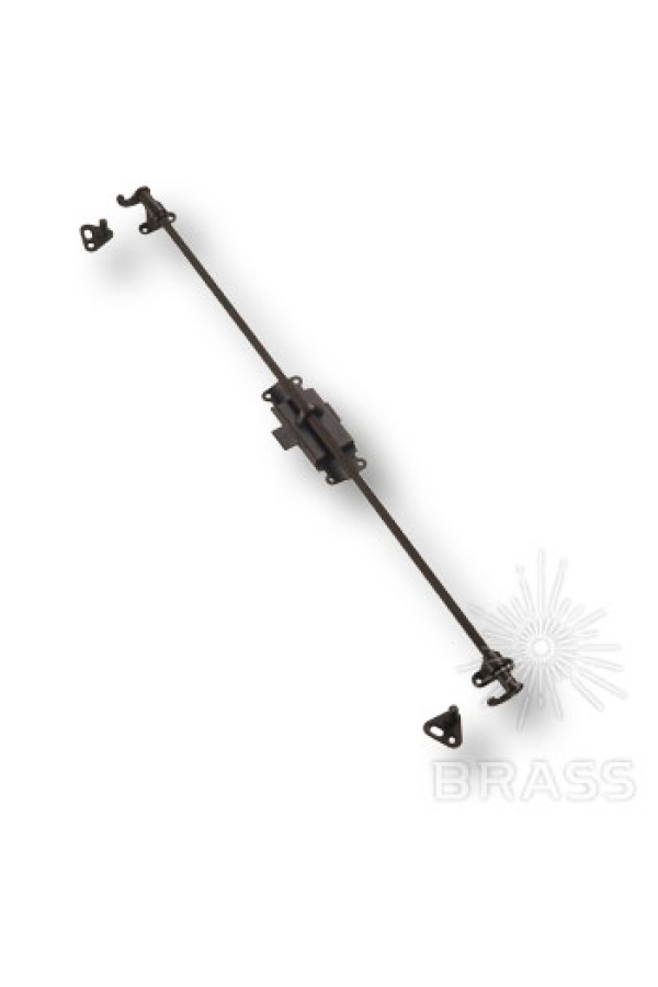 Brass 5100-66 комплект замок со штангой 2 м черный