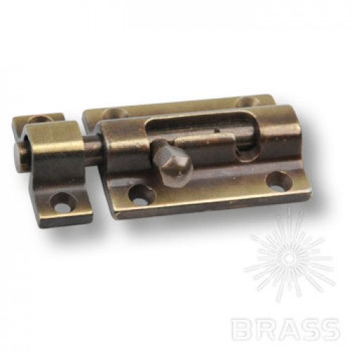 Brass шпингалет 00178 цвет старая бронза