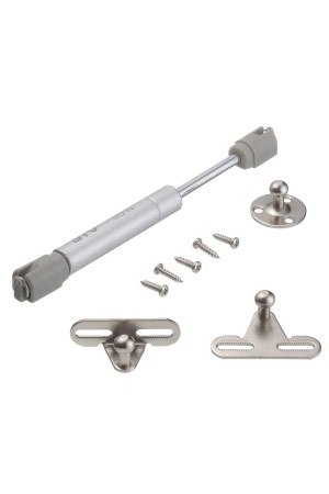 Газовый лифт нагрузка 80Н короткий L-160мм алюминий PD-G80160-02 GTV