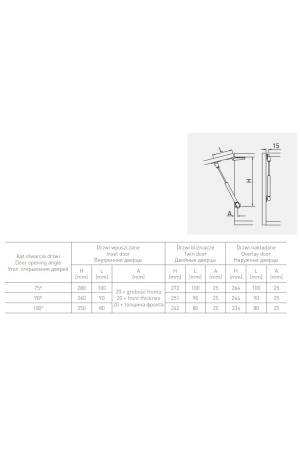 Газовый лифт нагрузка 60Н алюминий PD-G0060-N02 GTV