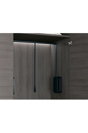 пантограф STARAX 600-850мм(600-850x130x800), нагрузка 12кг., антрацит/S-6011-A