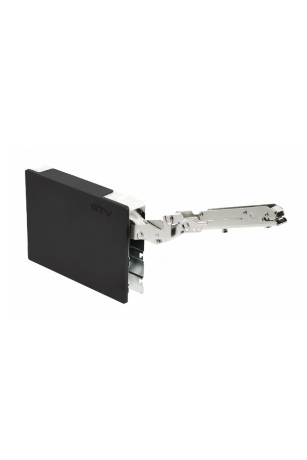 подъемник GTV HORIZON Soft Close, F2000-4050, H350-650мм, вес 4,5-10кг, черный/PD-H-STRONG-20