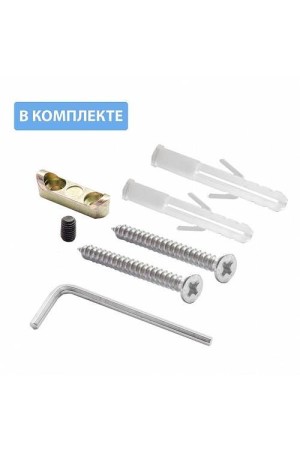 Крючок мебельный однорожковый инокс WZ-K2201-06 GTV