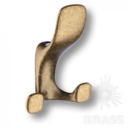Крючок мебельный трехрожковый бронза 2010 0080 AVM Brass