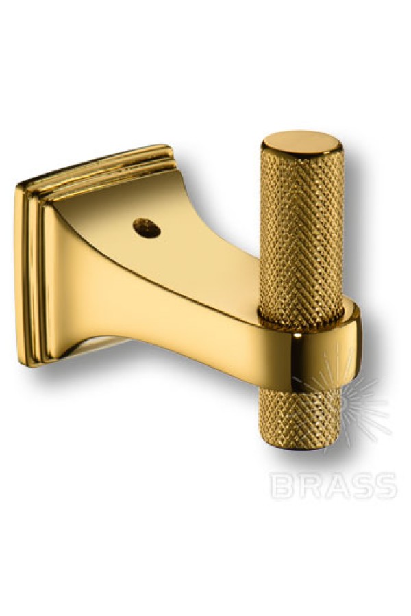 Brass 1014 001 GL крючок мебельный, глянцевое золото