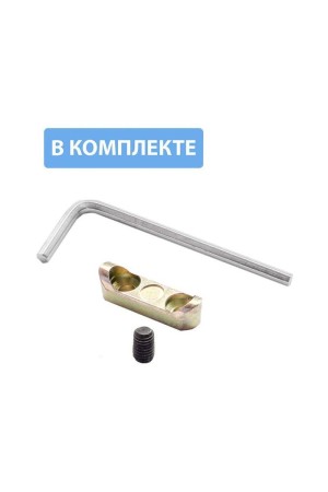 GTV крючок К2201 1-но рожковый, черный (90шт)/WZ-K2201-CZ