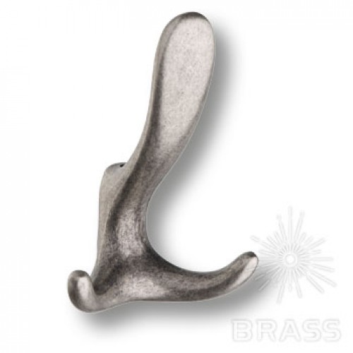 Крючок мебельный трехрожковый старое серебро 2045 0078 OSM Brass