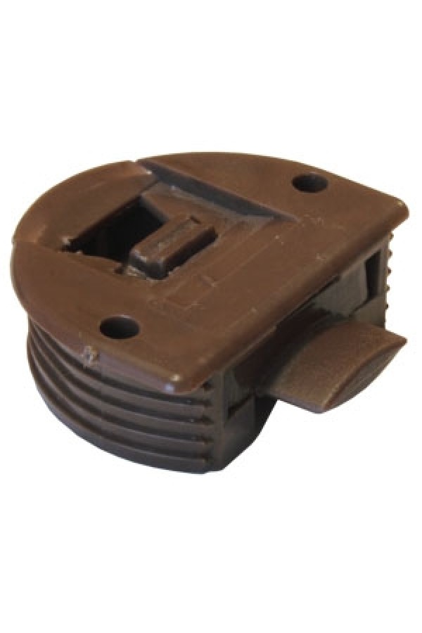 комплект СКМ-15 d35 (2шт. верх.ригель+2шт. нижн.ролик) коричневые