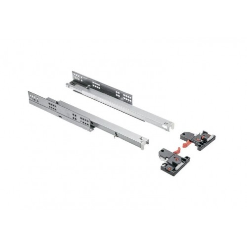 направляющие скрытого монтажа GTV 300мм, PUSH to open, 35кг(6шт)/PB-3D0FPO18-300-PRO