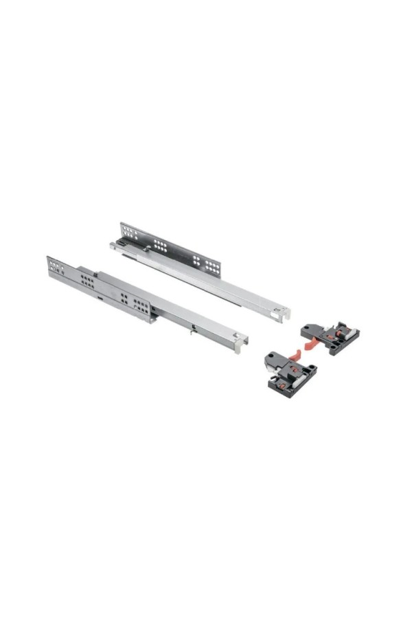направляющие скрытого монтажа GTV 300мм, PUSH to open, 35кг(6шт)/PB-3D0FPO18-300-PRO