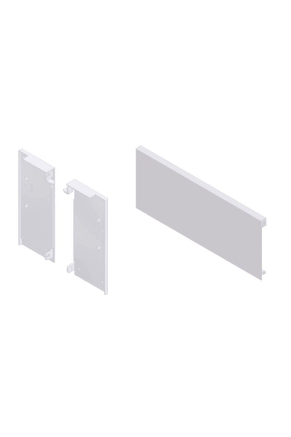 Передняя панель для низкого внутреннего ящика AXIS PRO белый PB-AXISPRO-ZESWEW-A1 GTV