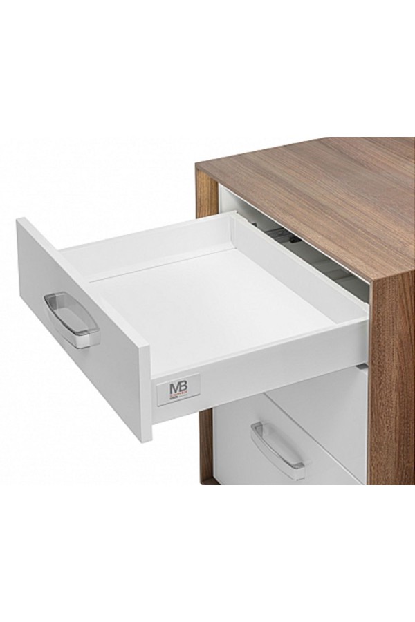 ящик GTV MODERN BOX 83*350мм, доводчик, 40кг, белый/PB-D-KPL350A1