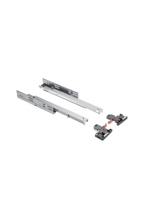 направляющие скрытого монтажа GTV 500мм, PUSH to open, 35кг(6шт)/PB-3D0FPO18-500-PRO