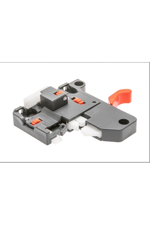направляющие скрытого монтажа GTV MODERN SLIDE PRO 48*300мм, довод, 30кг(10шт)/PB-3D0SHX18-300-PRO