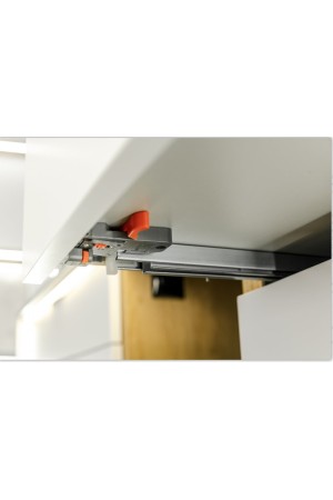 направляющие скрытого монтажа GTV MODERN SLIDE PRO 48*300мм, довод, 30кг(10шт)/PB-3D0SHX18-300-PRO
