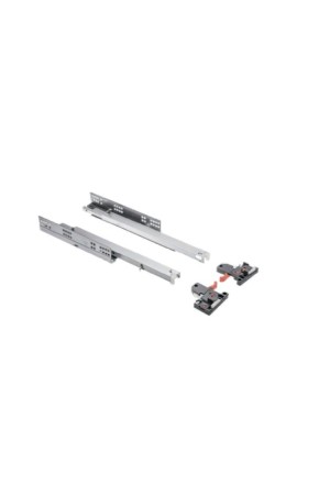 направляющие скрытого монтажа GTV MODERN SLIDE 3D 48*250мм, доводчик, 30кг(10шт)/PB-3D0SHX18-250-H