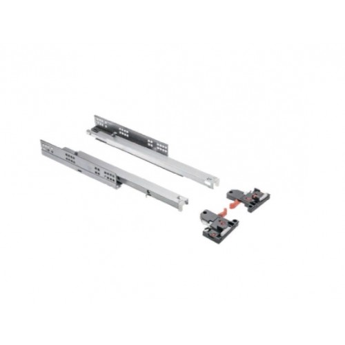 направляющие скрытого монтажа GTV MODERN SLIDE 3D 48*250мм, доводчик, 30кг(10шт)/PB-3D0SHX18-250-H