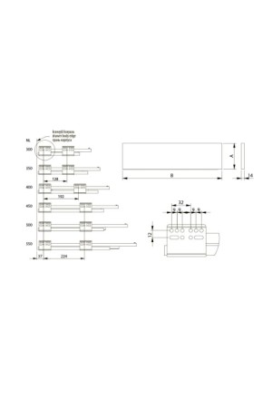 ящик GTV AXIS PRO 199*550мм, доводчик, 40кг, белый/PB-AXISPRO-KPL550D1