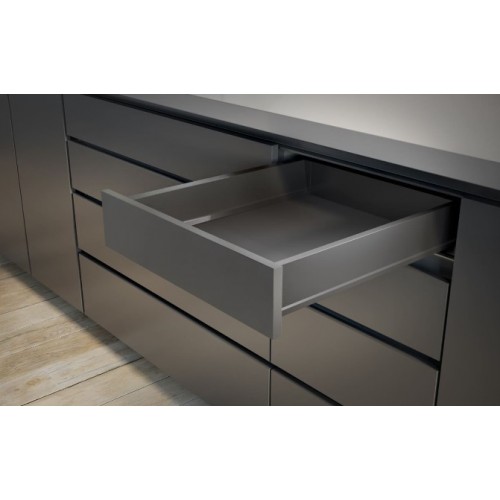 ящик GTV MODERN BOX PRO 84*350мм, доводчик, 40кг, антрацит/PB-MBPRO-KPL350A