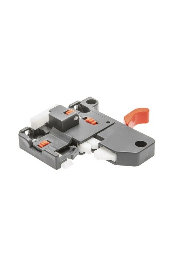 направляющие скрытого монтажа GTV MODERN SLIDE PRO 48*550мм, довод, 30кг(10шт)/PB-3D0SHX18-550-PRO