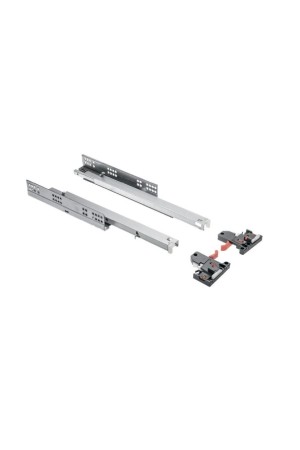 направляющие скрытого монтажа GTV MODERN SLIDE PRO 48*550мм, довод, 30кг(10шт)/PB-3D0SHX18-550-PRO