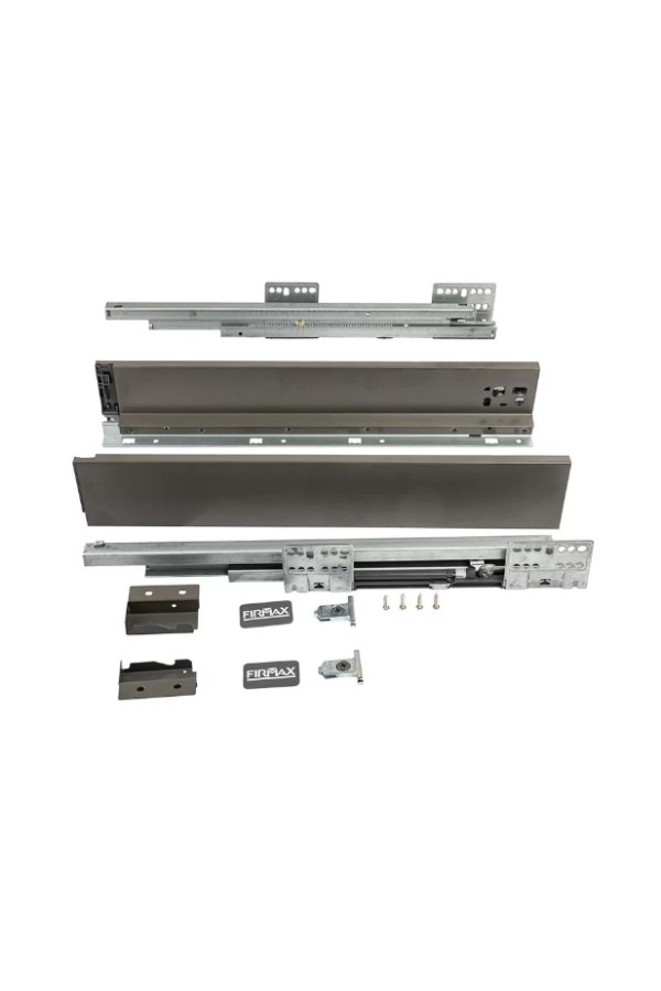Firmax Smartline ящик 84*450мм, доводчик, 35кг, серый/FRM0745.043/84