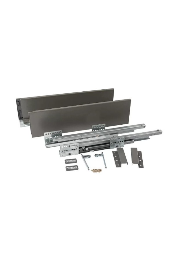 Firmax Smartline ящик 135*500мм, доводчик, 35кг, серый/FRM0750.043/135