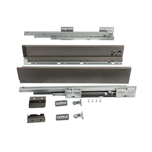 Firmax Smartline ящик 84*500мм, доводчик, 35кг, серый/FRM0750.043/84