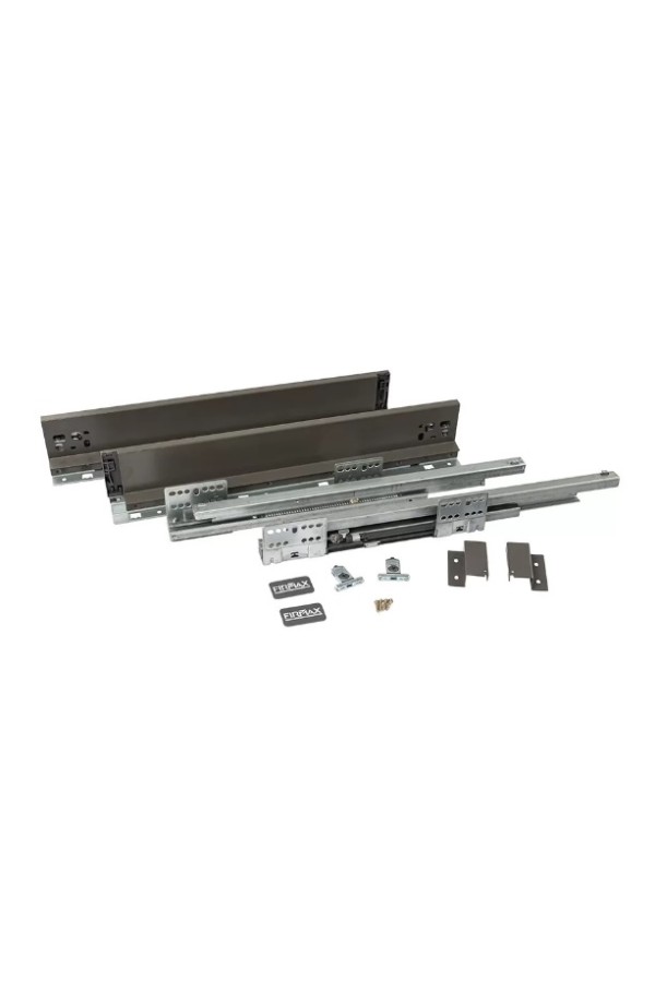 Firmax Smartline ящик 84*500мм, доводчик, 35кг, серый/FRM0750.043/84