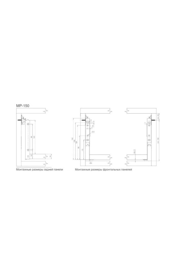 металлобоксы GTV 400*150мм, 25кг, белый(10шт)/MP-150400-10