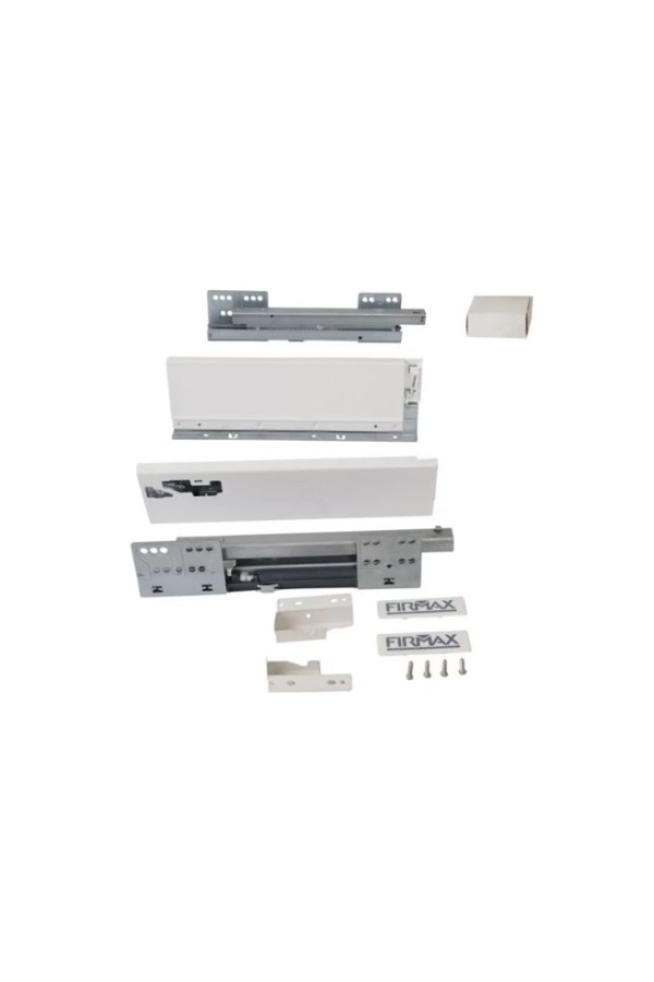 Firmax Newline ящик 84*450мм, доводчик, 35кг, белый/FRM0945.007