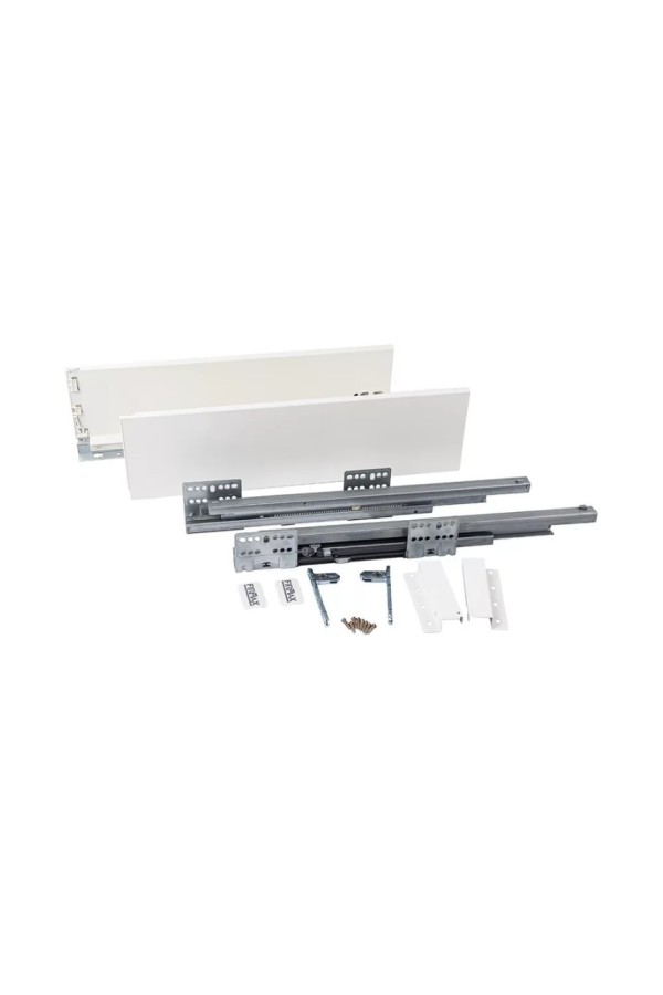 Firmax Smartline ящик 135*500мм, доводчик, 35кг, белый/FRM0750.007/135