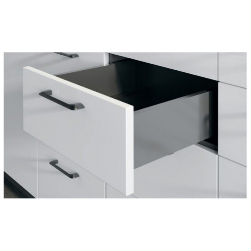 ящик GTV AXIS PRO 116*350мм, доводчик, 40кг, антрацит/PB-AXISPRO-KPL350B