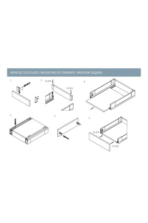 ящик GTV AXIS PRO GLASS 116*500мм, доводчик, 40кг, белый/PB-AXISPRO-GLASS-KPL500B1