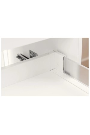 ящик GTV AXIS PRO GLASS 116*550мм, доводчик, 40кг, белый/PB-AXISPRO-GLASS-KPL550B1