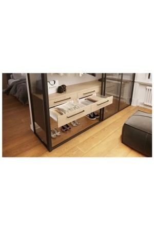 ящик GTV AXIS PRO GLASS 116*550мм, доводчик, 40кг, белый/PB-AXISPRO-GLASS-KPL550B1