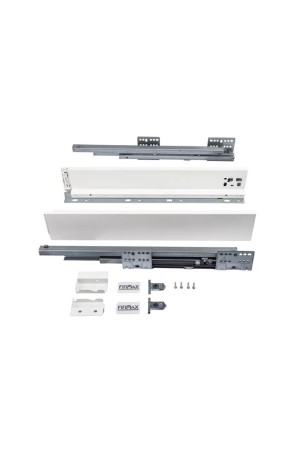 Firmax Smartline ящик 84*400мм, доводчик, 35кг, белый/FRM0740.007/84