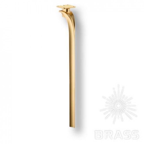 Brass 2399 0730 Gold Varak Опора мебельная CRUZ ELIT, матовое золото 730 мм