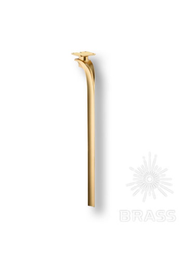 Brass 2399 0730 Gold Varak Опора мебельная CRUZ ELIT, матовое золото 730 мм
