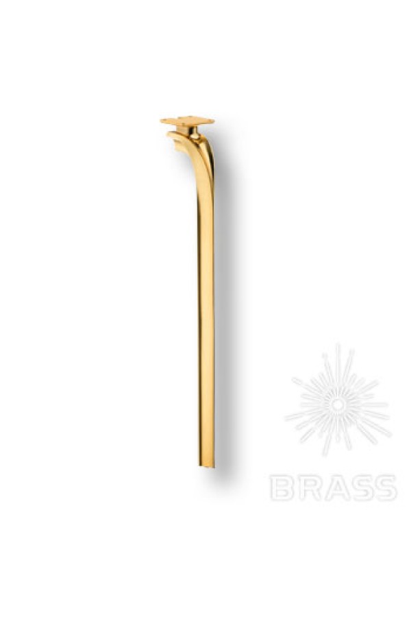 Опора мебельная для столов 730мм золото 2390 0730 Gold Brass