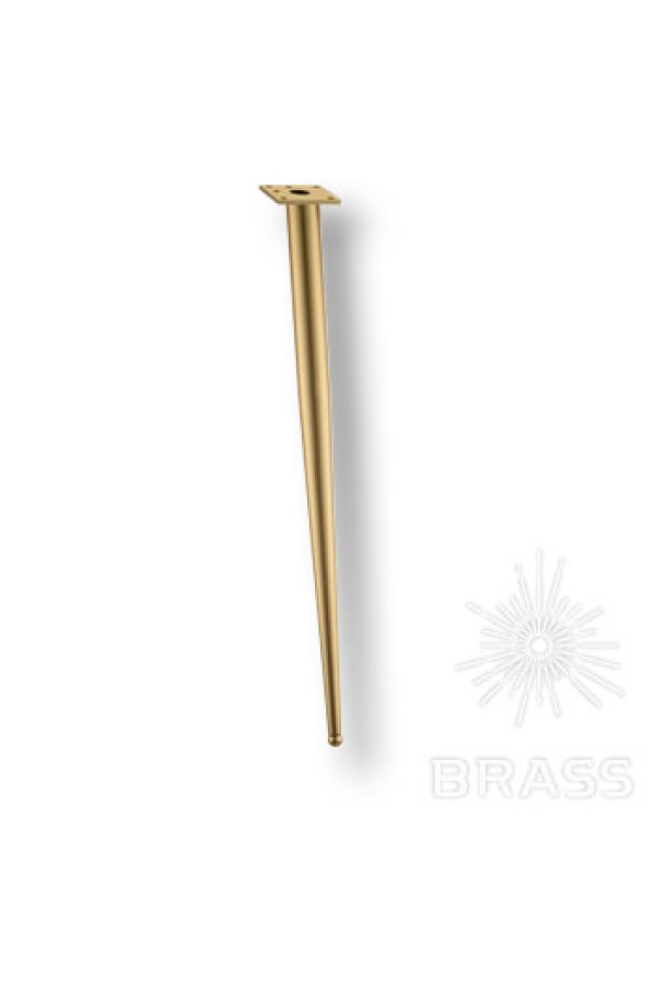 Опора мебельная для столов 710мм золото 1180 0710 Gold Brass