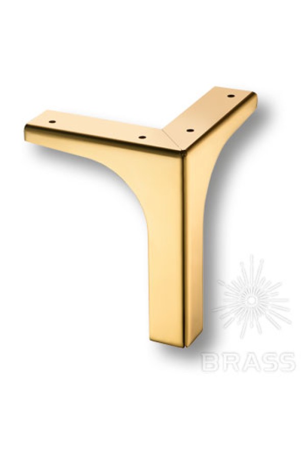 Brass ESL 313-150 Gold Опора мебельная, глянцевое золото