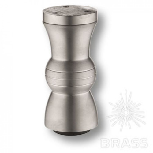 Brass KAL-0001-0100-D34 опора мебельная h-100мм, сатиновый хром